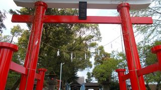 古い神社です。