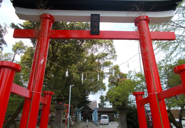 古い神社です。