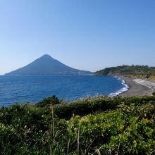 開聞岳が美しい