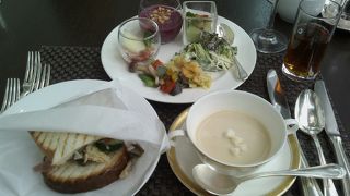 ゆっくりできてお腹も満足