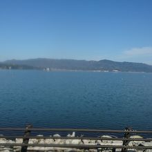 境港に行く途中の風景