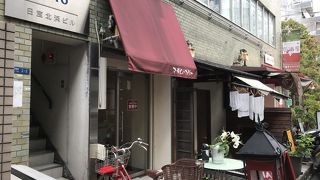 マダムが一人でやっているカレー屋さん