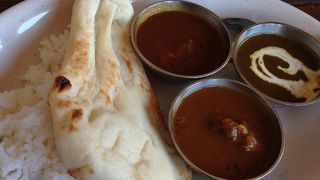 ランド内のインドカレー