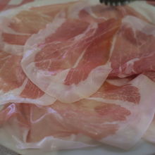 生ハム！