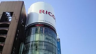 リコーの色々な写真の展示がされています