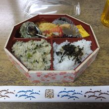 お弁当のコースでした。