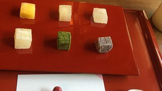 西陣の素敵な老舗あられ屋さんのカフェ