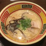 上野駅ナカ手軽なラーメン屋