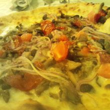 フンギのピッツァ