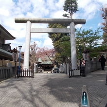 見事な鳥居です。