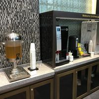 ロビーにあるドリンクコーナー