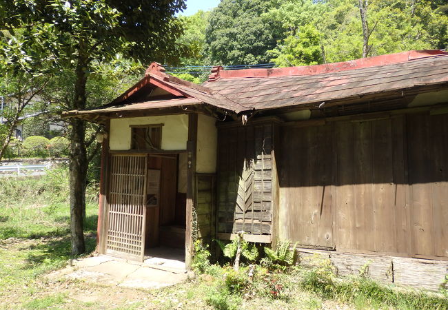坂本九さんの疎開の家がありました