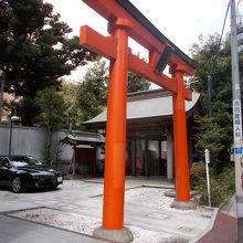 静かな神社です。