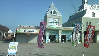 国道３９号線沿いにある道の駅