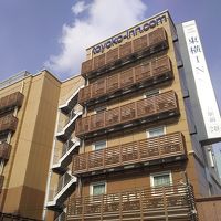 西側からみたホテル