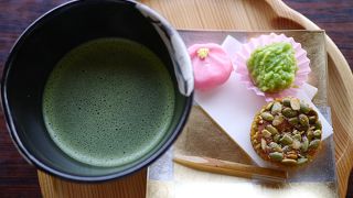 目の前に松島湾が広がる