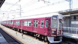 阪急宝塚駅から阪神沿線へ