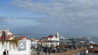 「グラサ展望台」から「装飾美術館」への通り道