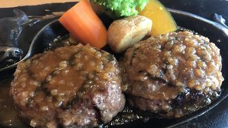 肉肉しいハンバーグ