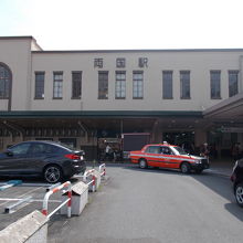 正面の景観です。