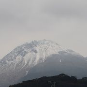 ふるさとのお山です。