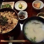 しじみ丼以外のメニューも食べたい