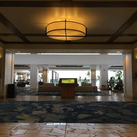 ゆったりとしたロビー