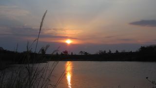 駒ケ岳の眺めが良い整備された公園