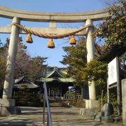 比較的大きめな神社です