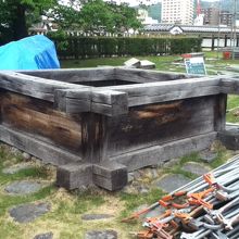 稲荷曲輪の井戸跡