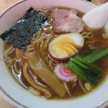 ラーメンを食べました