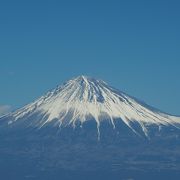 富士山の横でそっと佇む山