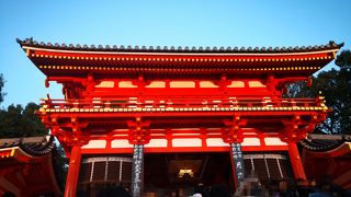 祇園に有る神社