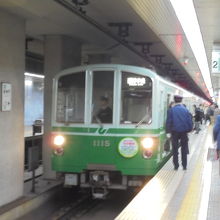 新神戸駅にて