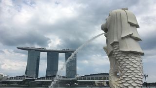 シンガポールと言えばココ！マリーナ湾に面した公園