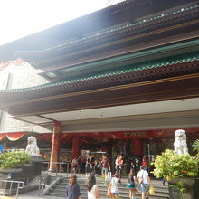 中国分風のショッピングモール