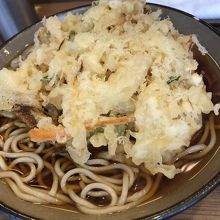 天ぷらそば