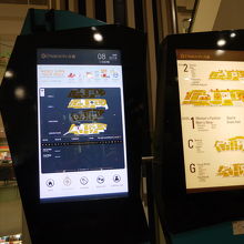 デパートは複数階を占めています