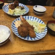 トンカツ屋さんですが…