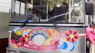 ２０１８年でトロリーバスは引退です。