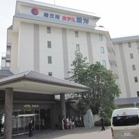 白亜の大型リゾートホテルです！