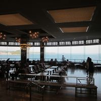 オーシャンビューが一望のロビー！