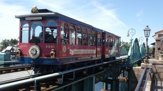 地下鉄などと同じ方式で走っています。