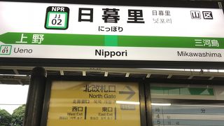 JR常盤線の乗り換えで利用