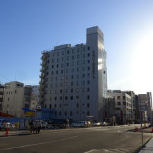 大分駅から来るとこのように見えます