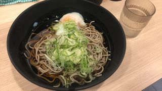 冷し温玉蕎麦！