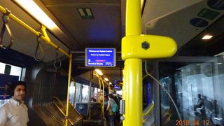 第二ターミナルから第一ターミナルに移動するときに利用しました。