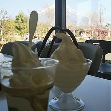 朝霧乳業のソフトクリーム達