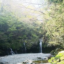 陣馬の滝（全景）