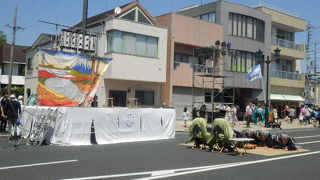 いわた大祭り 遠州大名行列 舞車